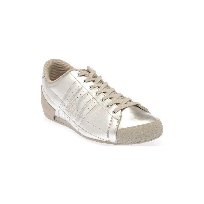 Le Coq Sportif Escrime Metallic Argent - Chaussures Baskets Basses Femme